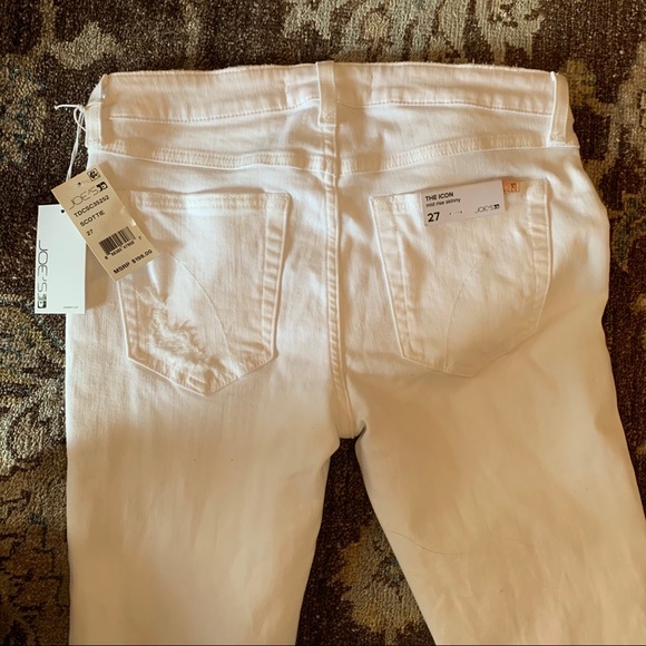 NWT Joe’s White Jeans - Picture 3 of 5